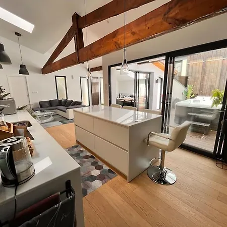 Superbe Loft Centre Avec Jacuzzi Et Cinema - 6p Daire Bordeaux