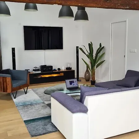 Superbe Loft Centre Avec Jacuzzi Et Cinema - 6p