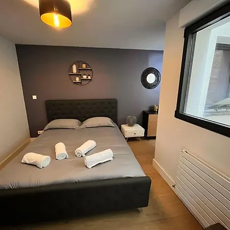 Daire Superbe Loft Centre Avec Jacuzzi Et Cinema - 6p